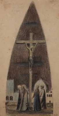 Fulvio Pennacchi - Crucificação