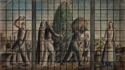 Fulvio Pennacchi - Estudo Para Vitral