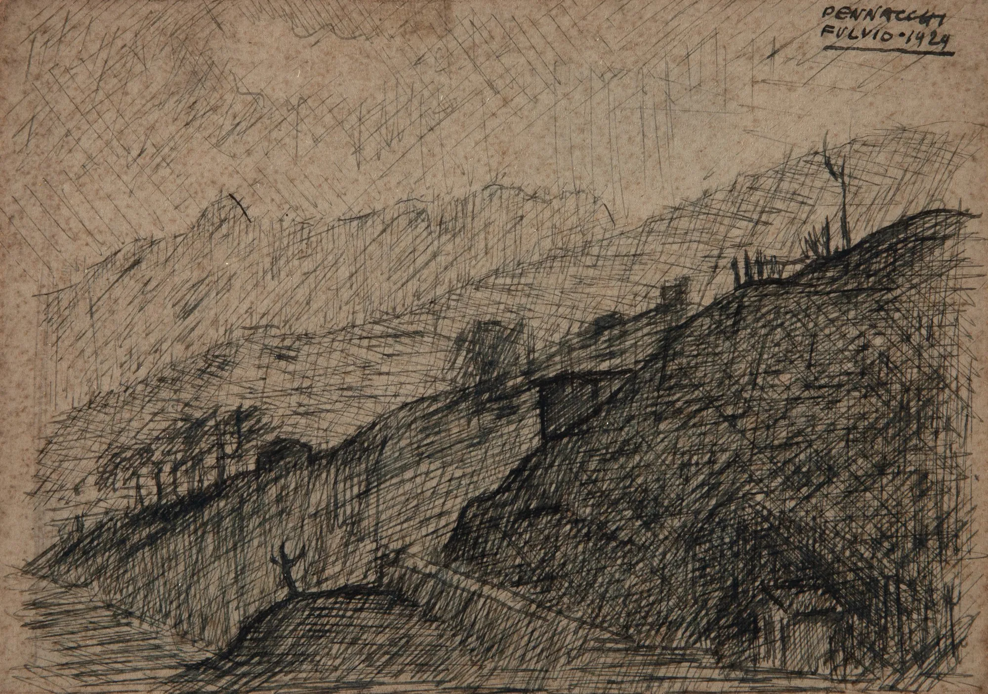 Fulvio Pennacchi - Tuscan Landscape