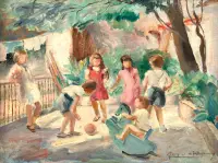 Georgina de Albuquerque - Crianças Brincando