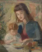 Georgina de Albuquerque - Mãe e Filho