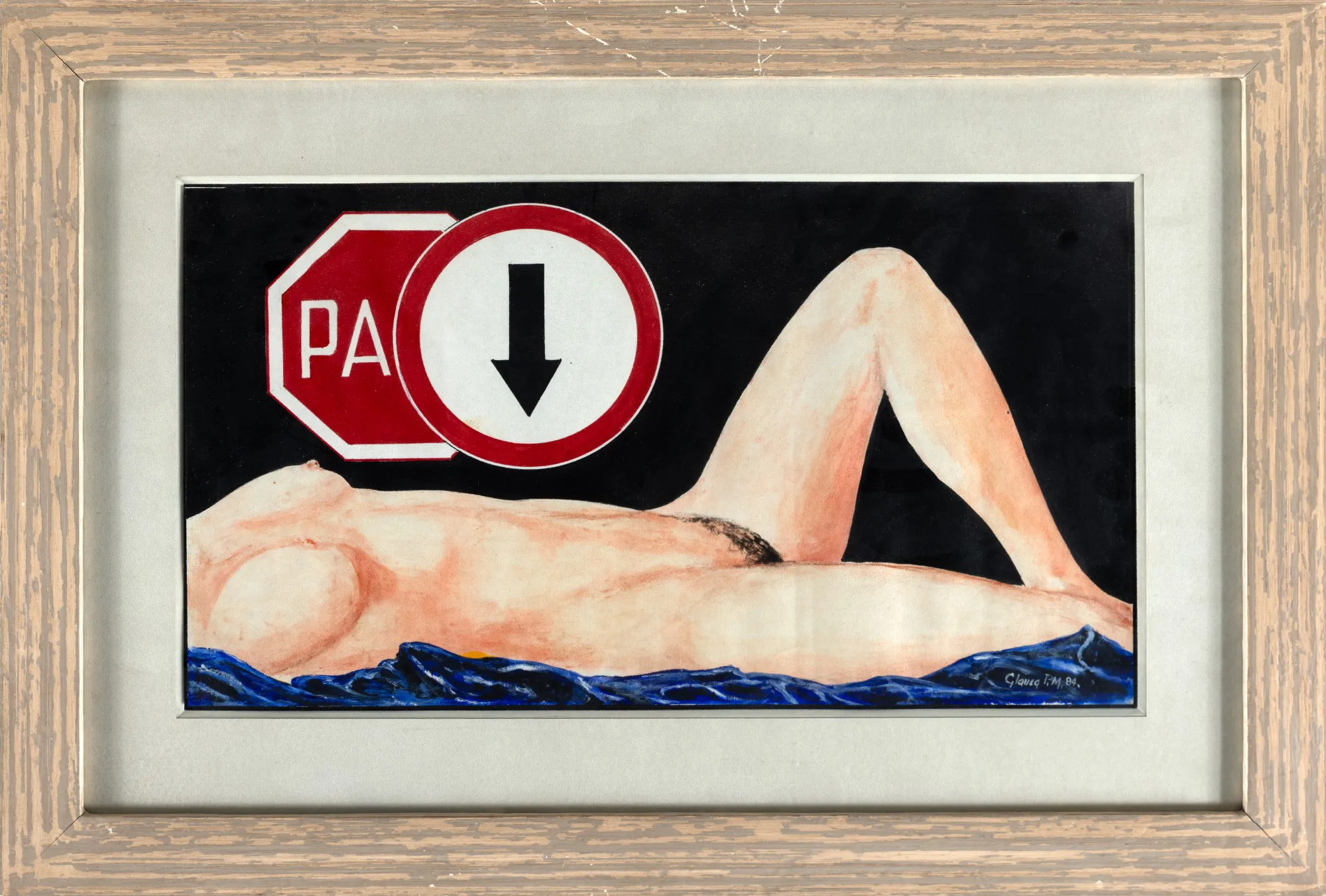 Glauco Pinto de Moraes - Naked With Plates