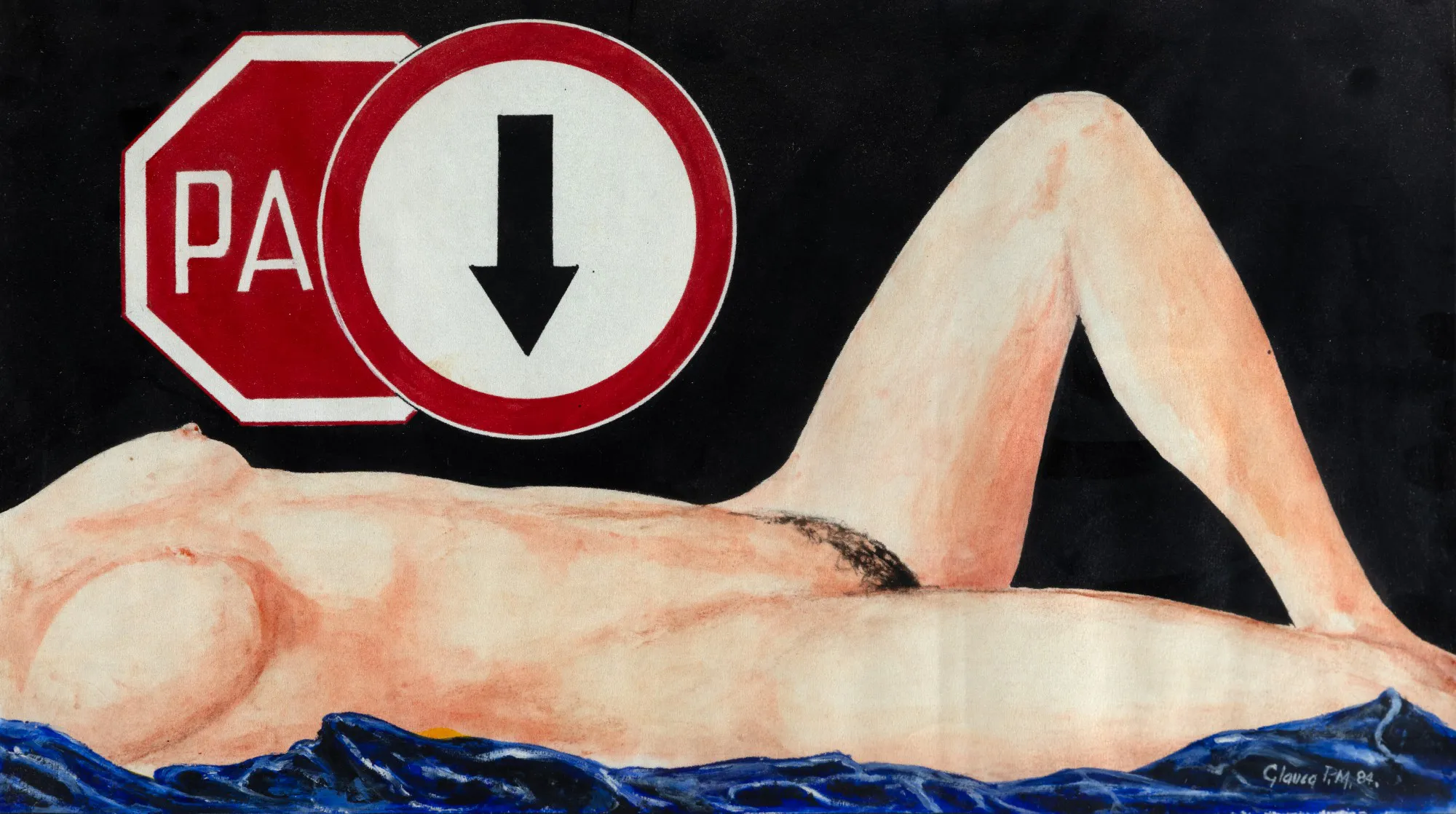 Glauco Pinto de Moraes - Naked With Plates