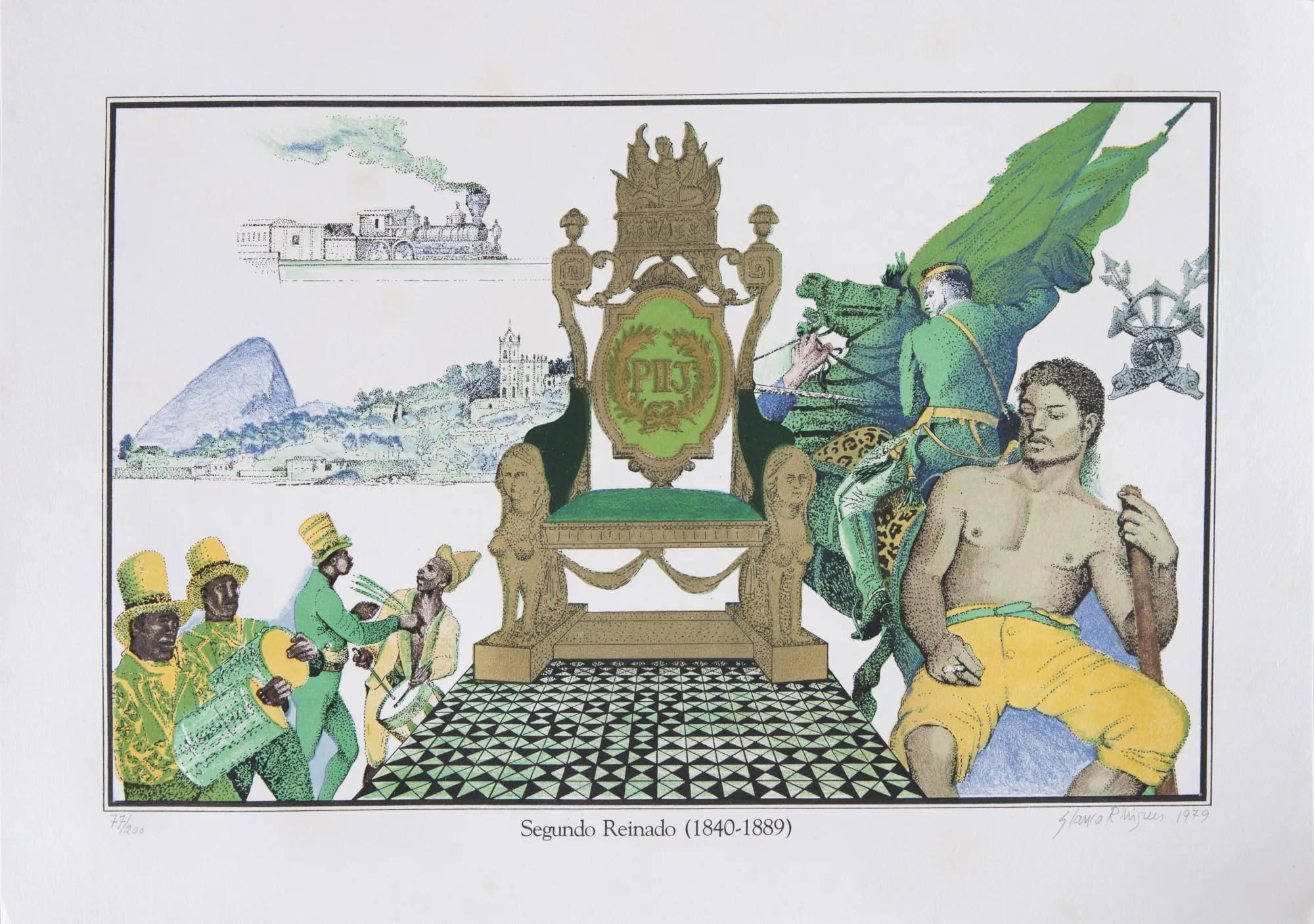 Glauco Rodrigues - Segundo Reinado