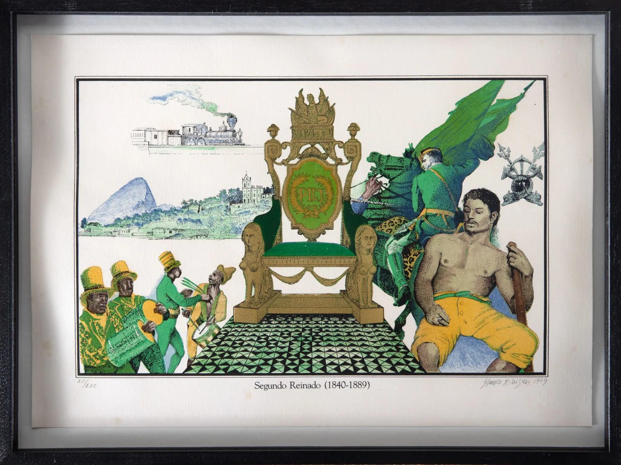 Glauco Rodrigues - Segundo Reinado