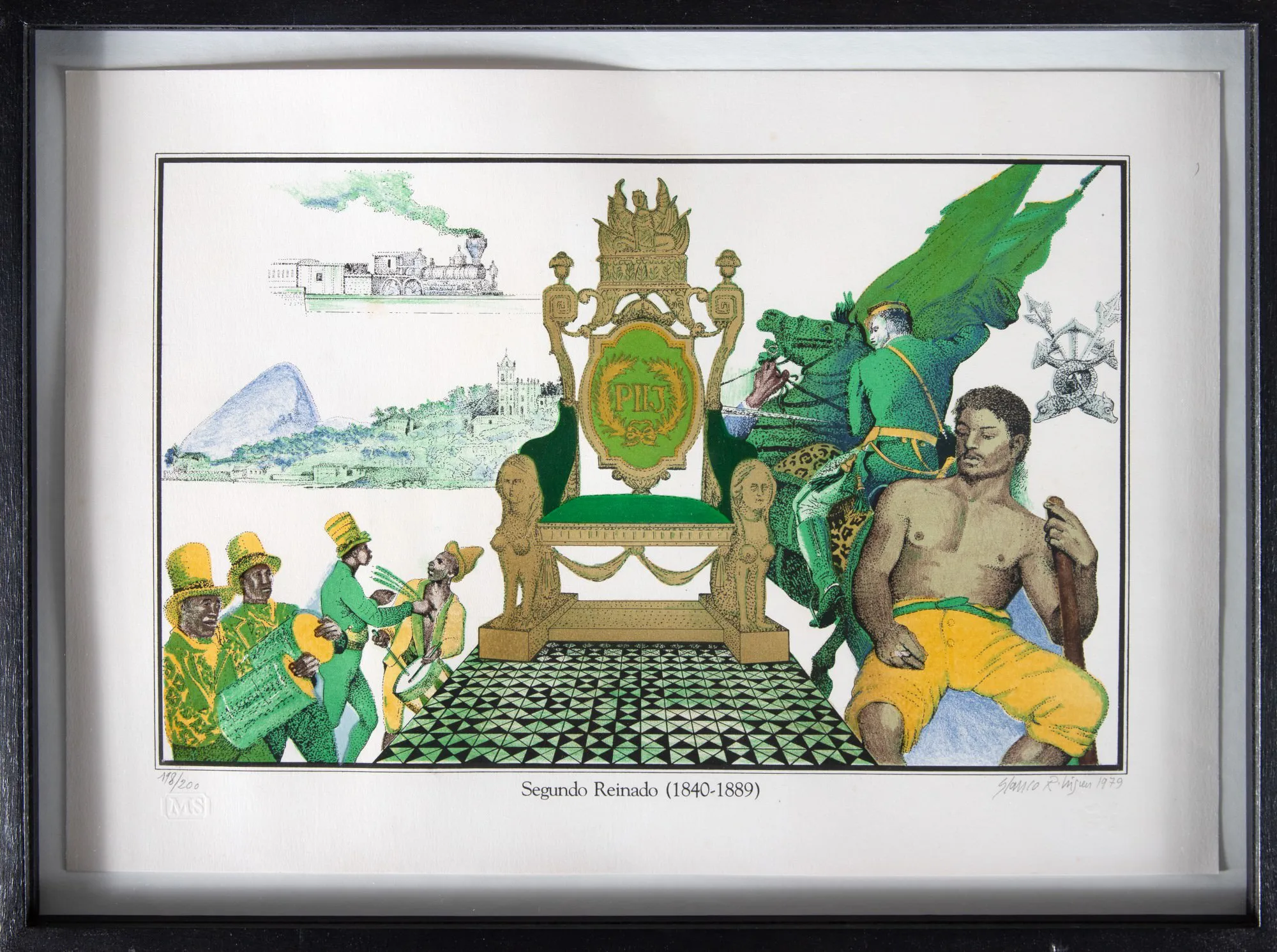 Glauco Rodrigues - Segundo Reinado