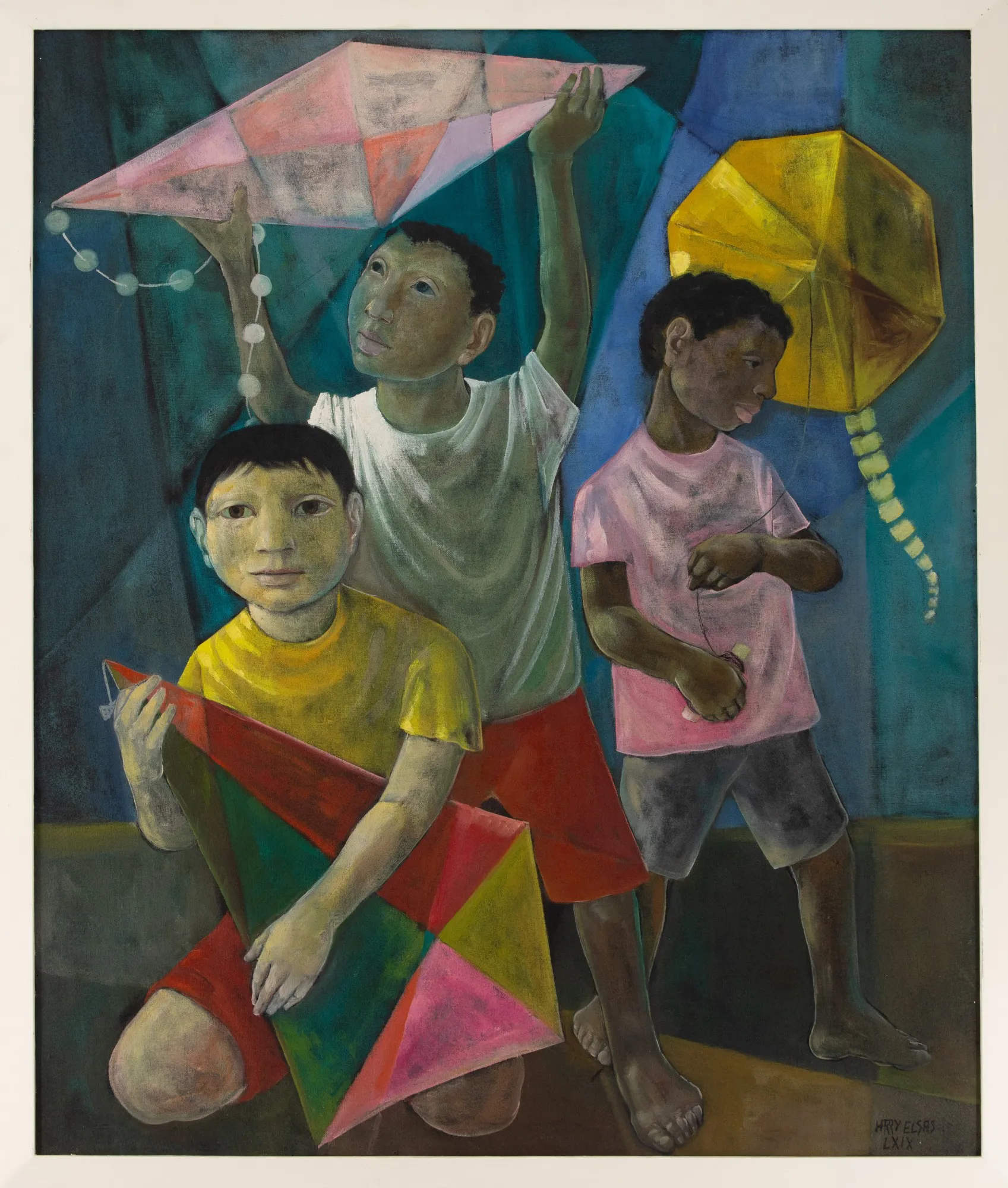 Harry Elsas - Meninos Soltando Pipa