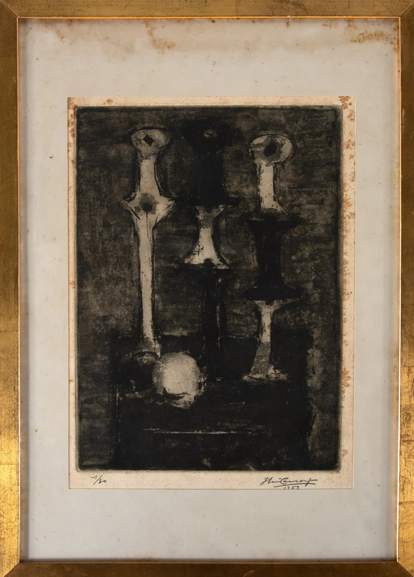 Iberê Camargo - Carretéis com Frutos