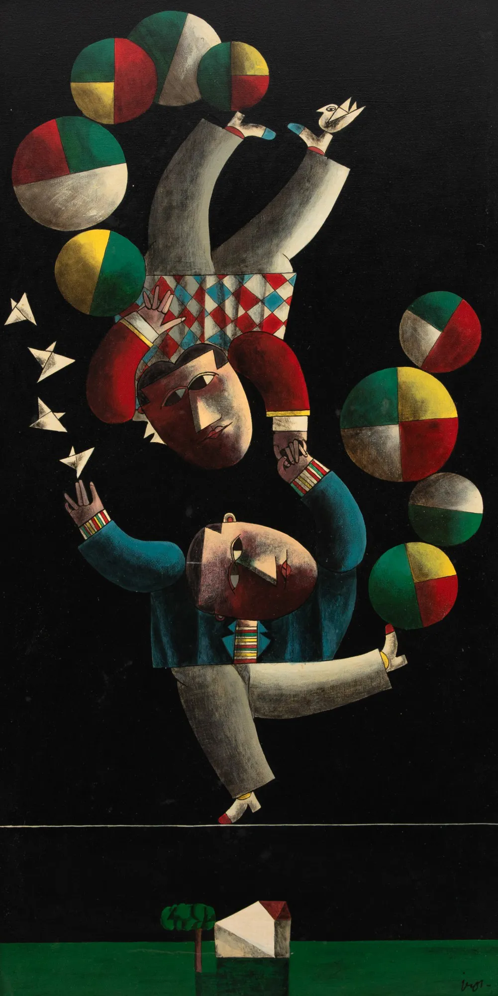Inos Corradin - Dois Equilibristas