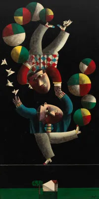 Inos Corradin - Dois Equilibristas