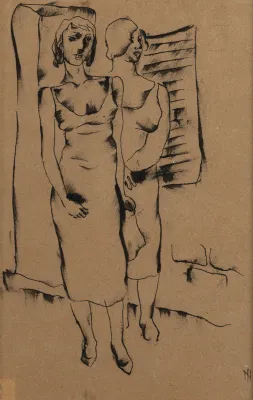 Ismael Nery - Garotas e Persiana
