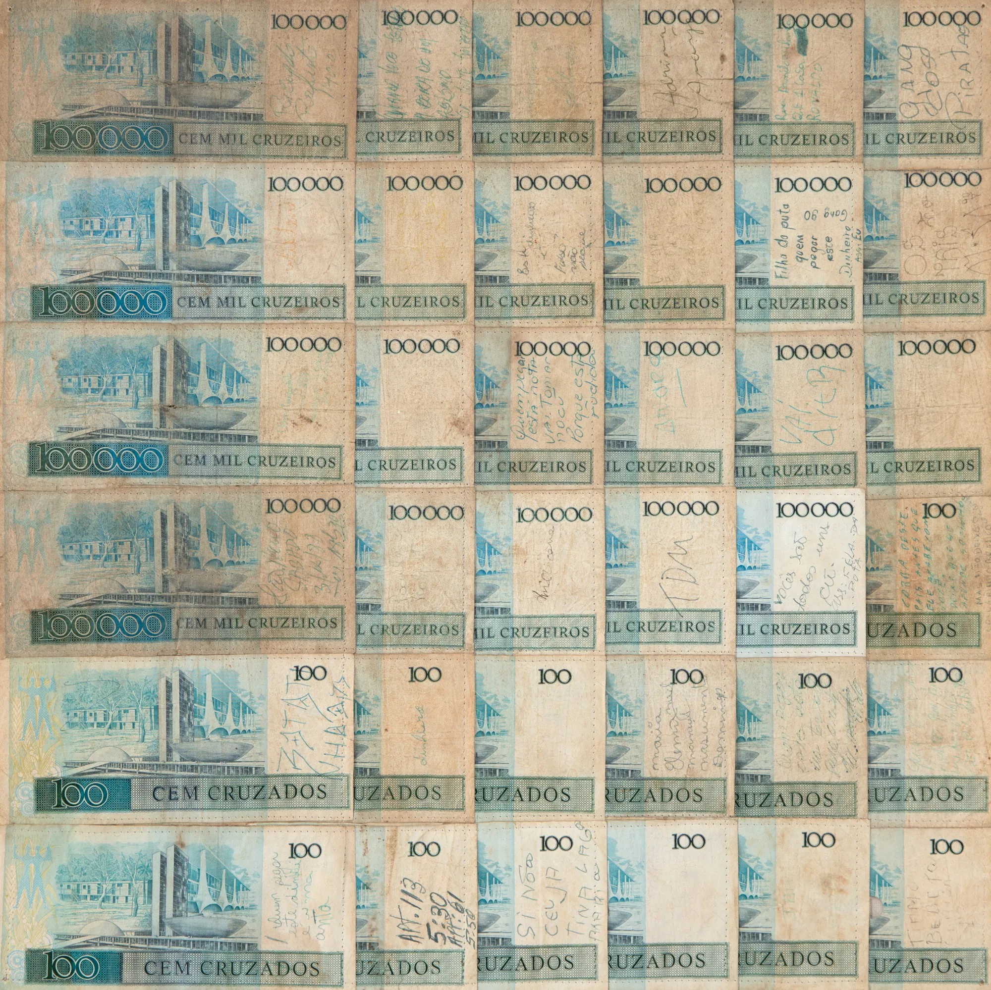 Jac Leirner - Ease Azul