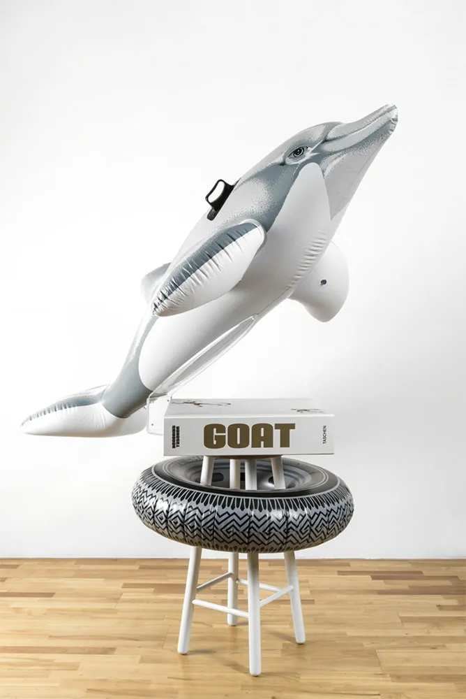 Jeff Koons - Goat: A Tribute to Muhammed Ali (Champ‘s edition) book; with Radial Champs