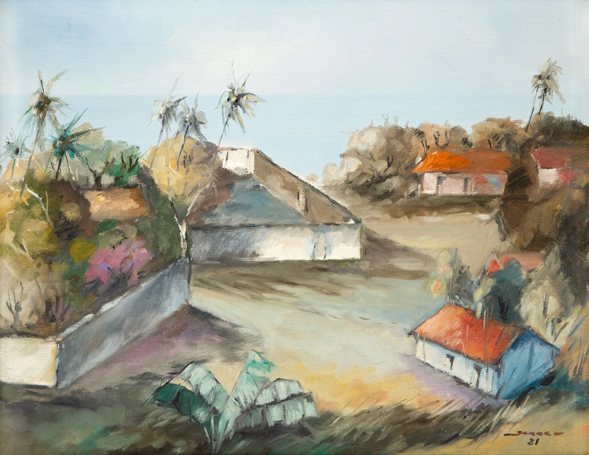 Jenner Augusto - Paisagem Do Rio Vermelho
