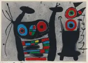 Joan Miró - Le Lezarde aux lumes d'or
