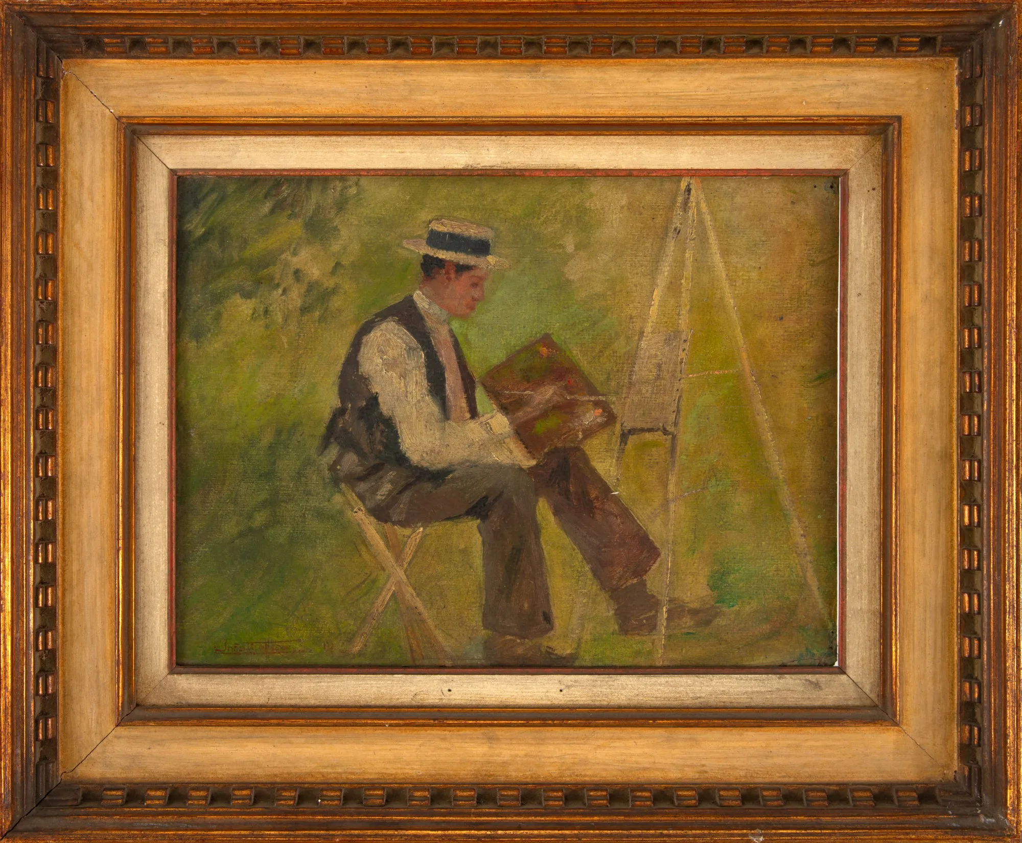 João Timótheo da Costa - Retrato de Arthur Pintando