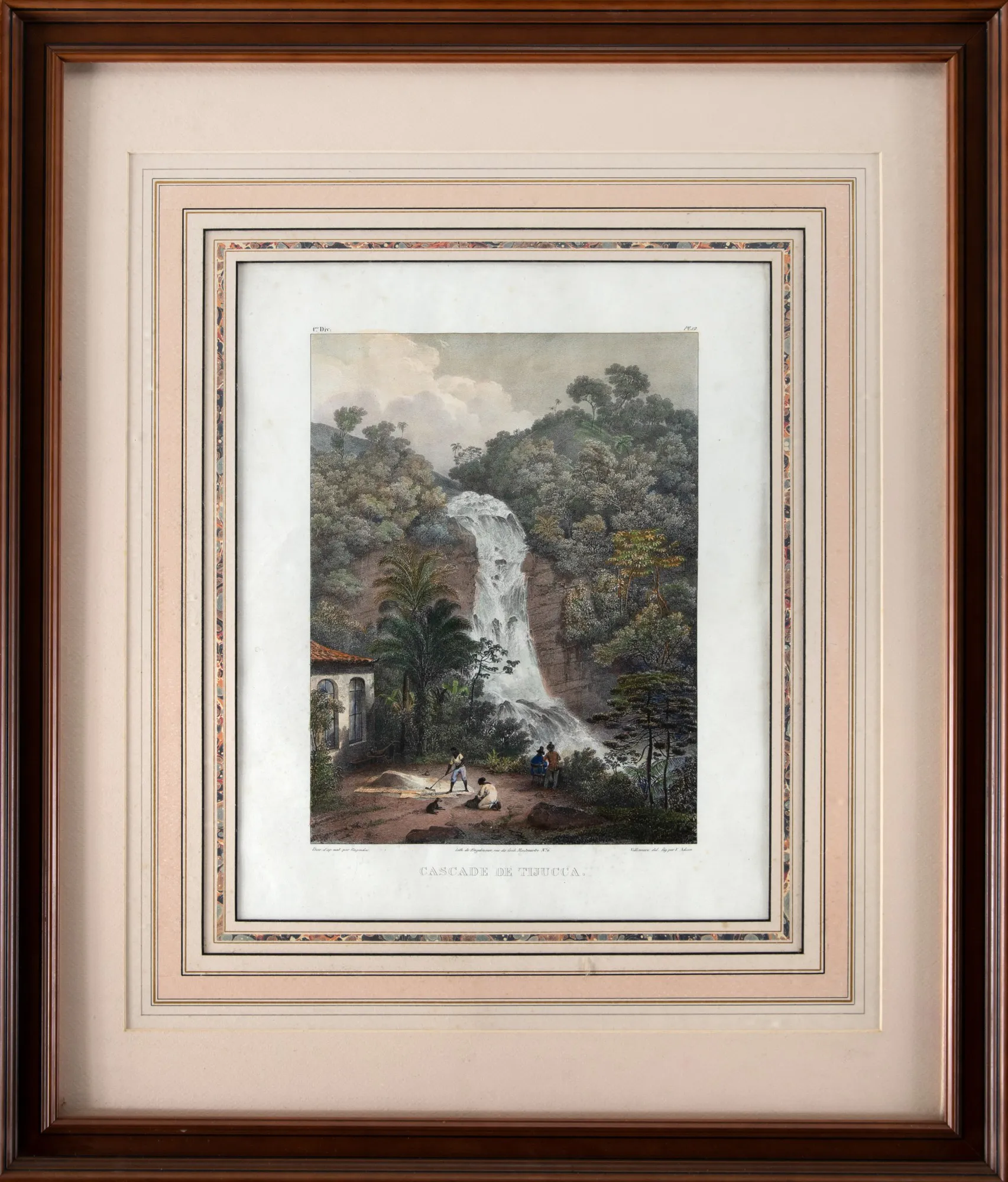 Johann Moritz Rugendas - Cascata da Tijuca