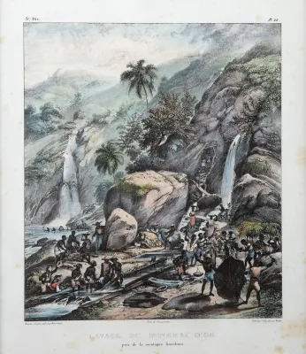 Johann Moritz Rugendas - Lavage de Mineral D'Or