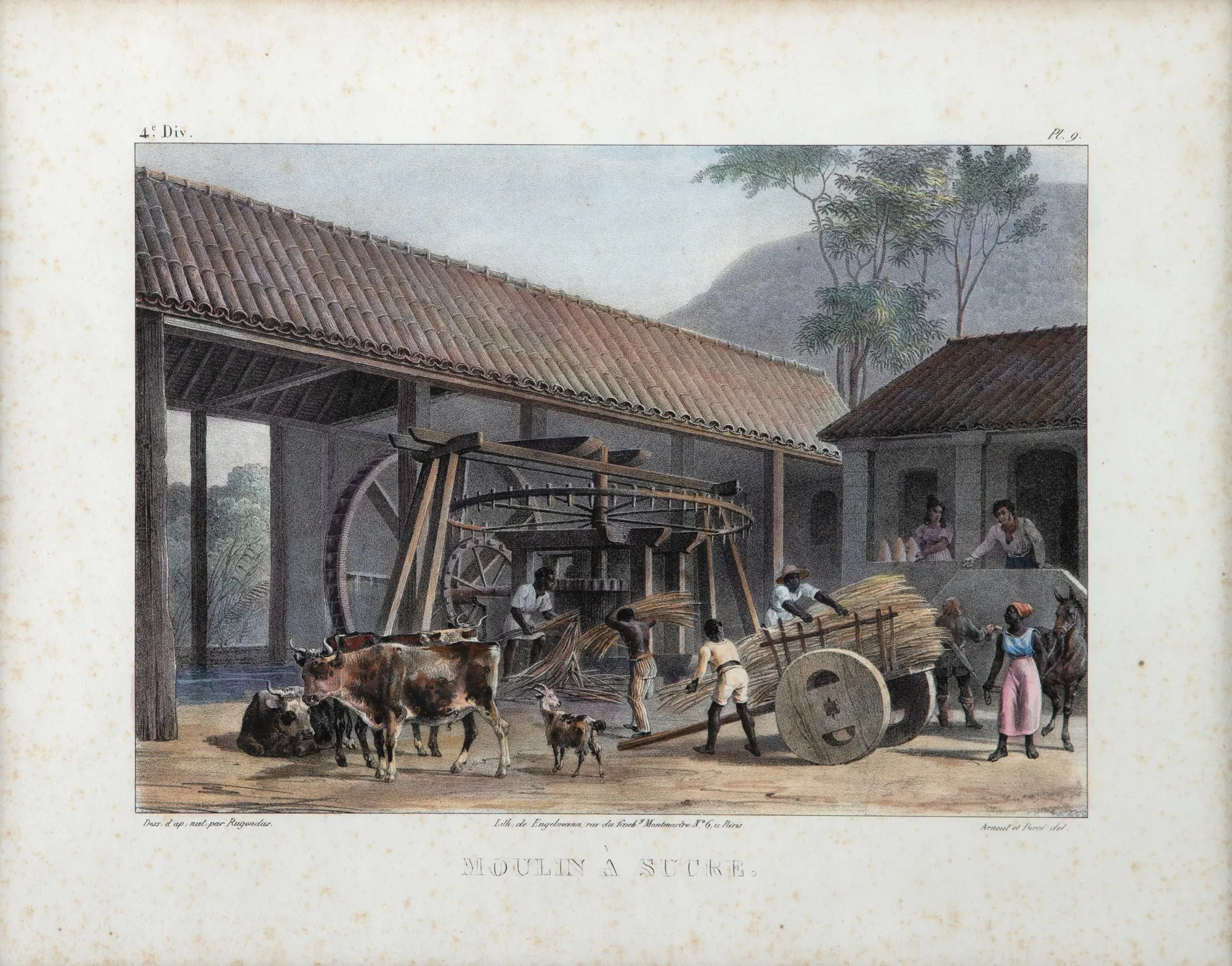 Johann Moritz Rugendas - Moulin à Sucre