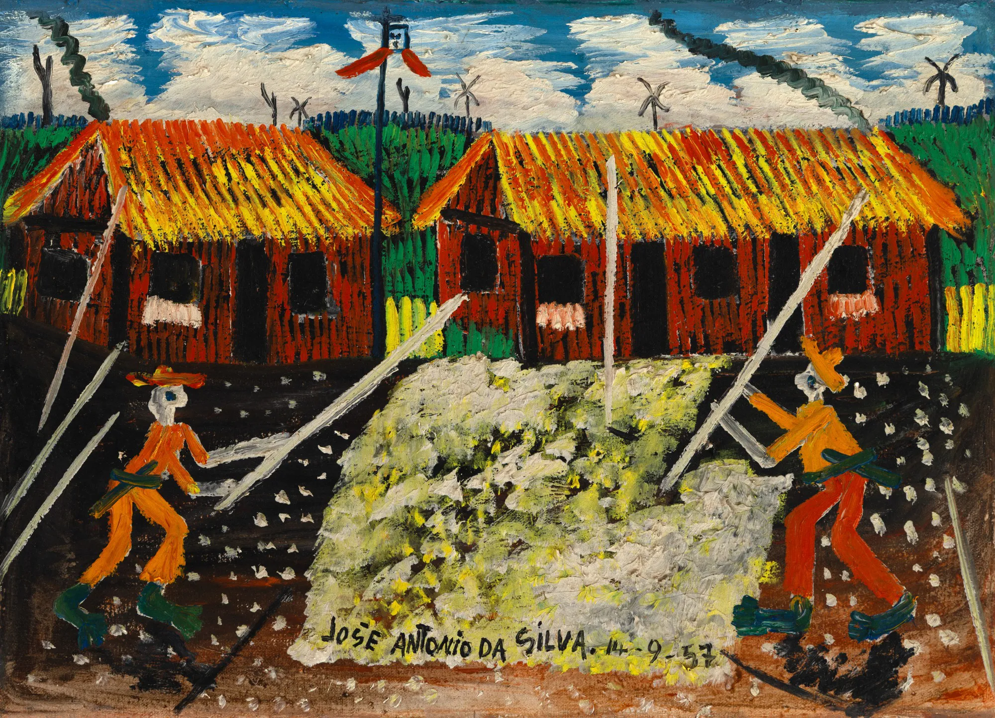 José Antônio da Silva - Colheita de Algodão
