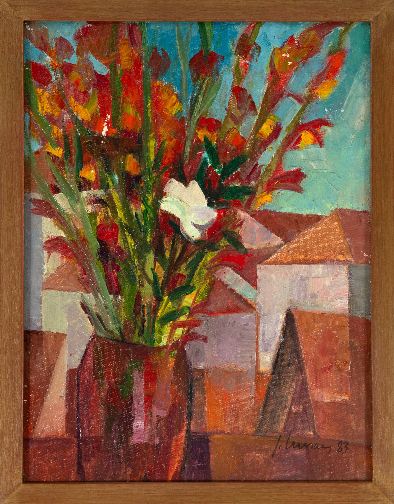 José Moraes - Flores na Paisagem Urbana