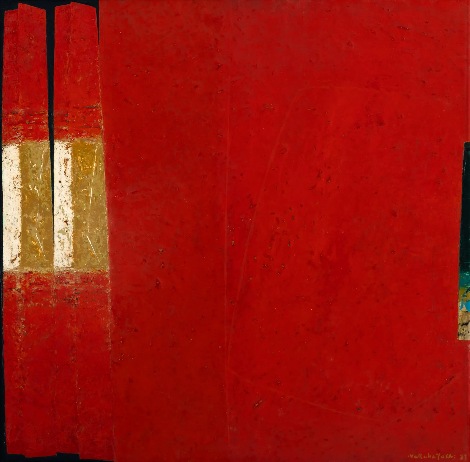 Kazuo Wakabayashi - Composição no Vermelho