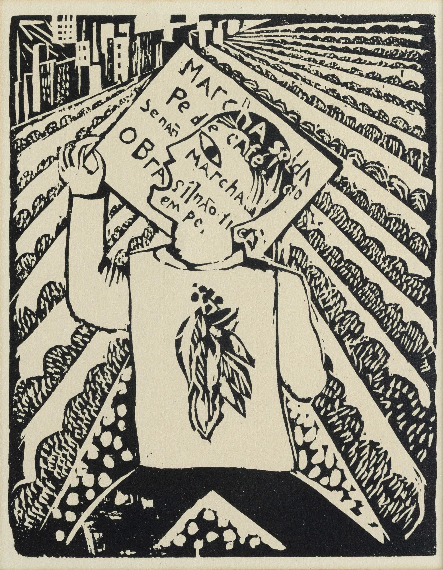 Lasar Segall - Ilustração para Poema de Manoel Bandeira "Ponta de Trilho"