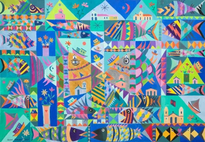 Lucas Pennacchi - Abstração Peixes