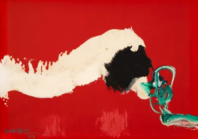 Manabu Mabe - Composição Abstrata