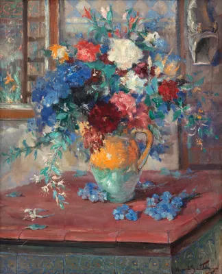 Manoel Santiago - Vaso de Flores