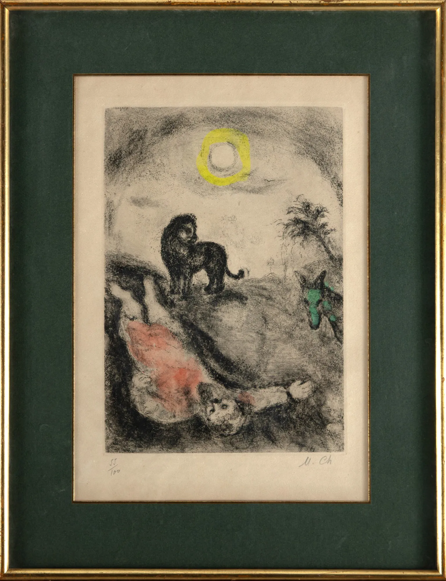 Marc Chagall - Profeta Morto por um Leão