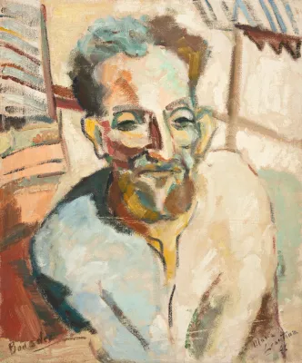 Maria Leontina - Retrato de Bonadei