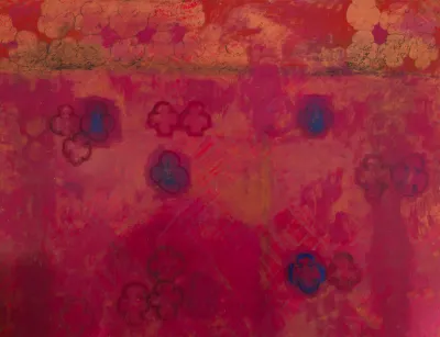 Marina Saleme - Artificial Landscape With Beings Flying