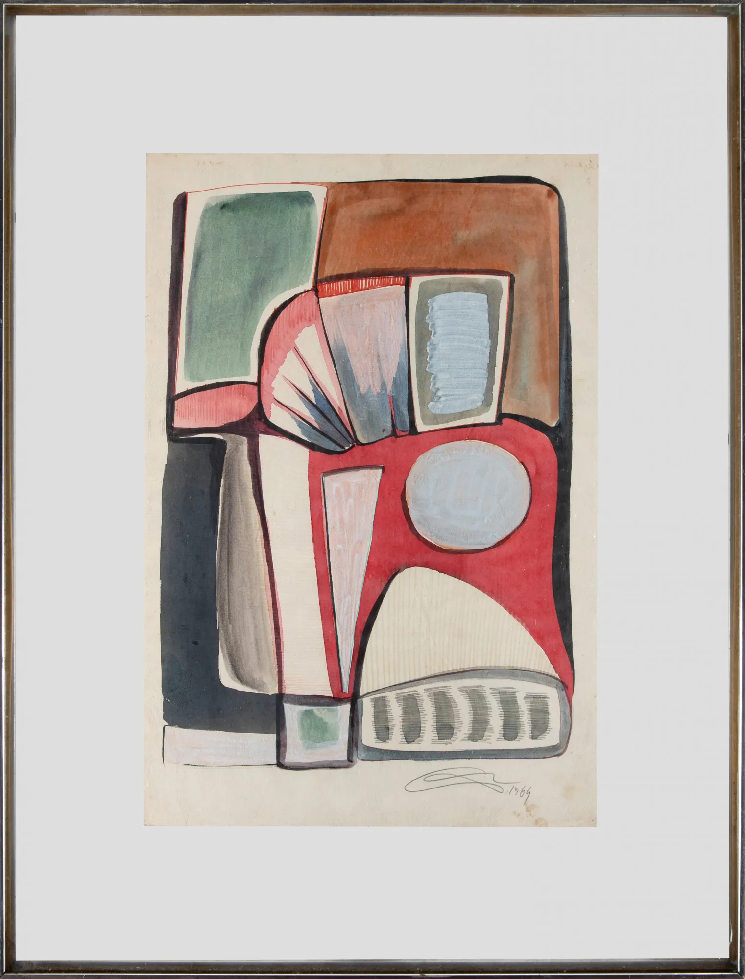 Mario Cravo Júnior - Composição Abstrata
