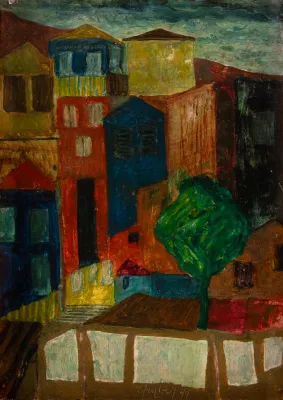 Mário Gruber - Paisagem de São Paulo