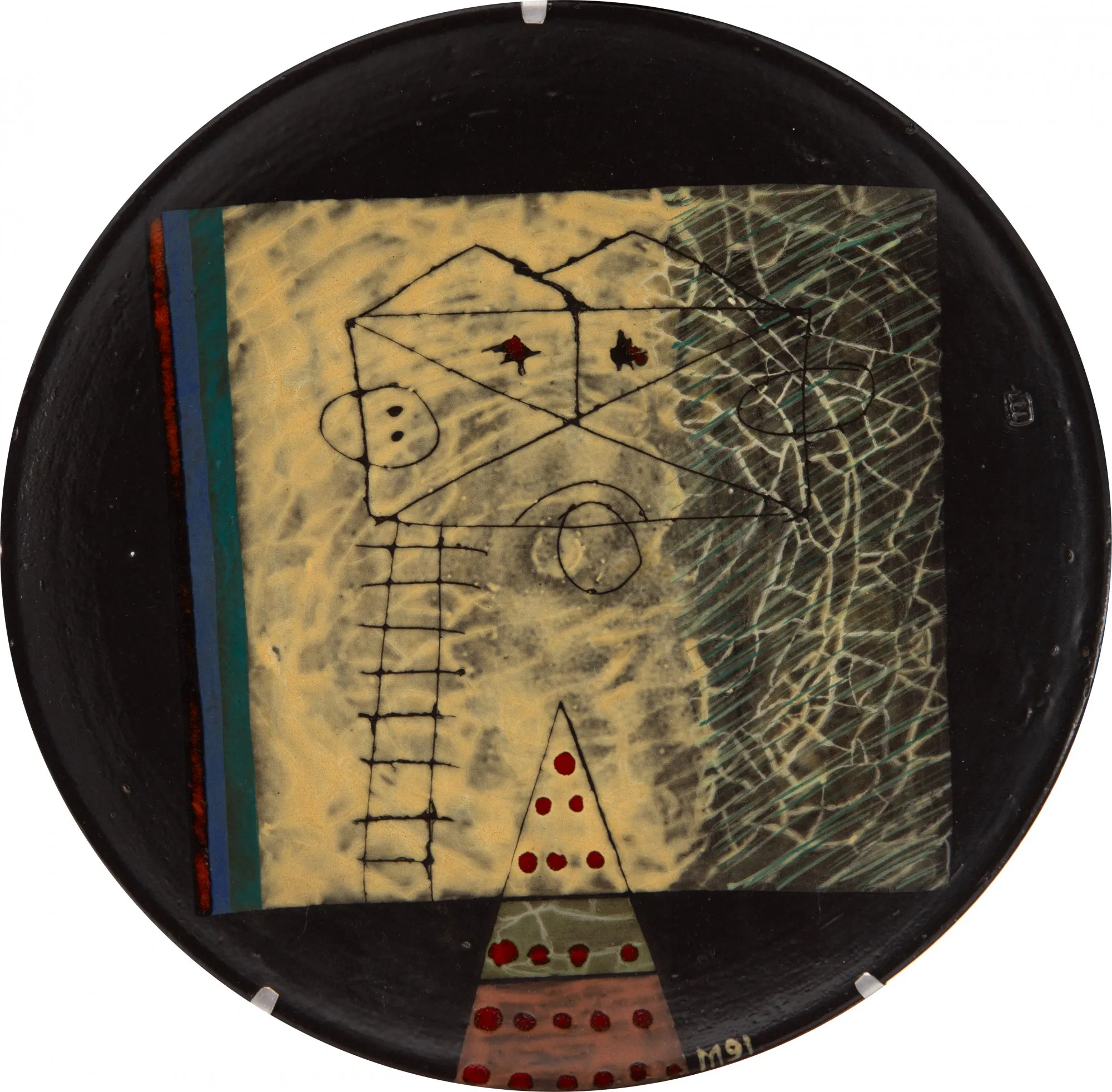 Megumi Yuasa - Prato de Cerâmica