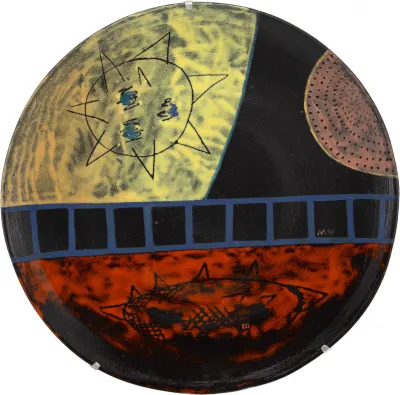 Megumi Yuasa - Prato de Cerâmica