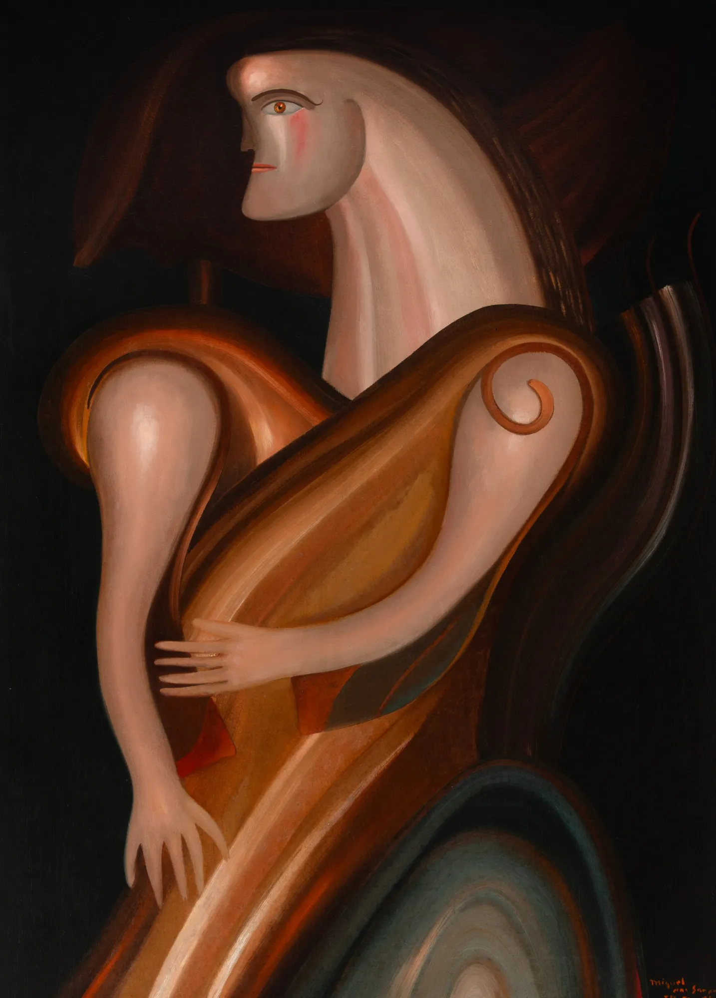 Miguel dos Santos - Figura Estilizada