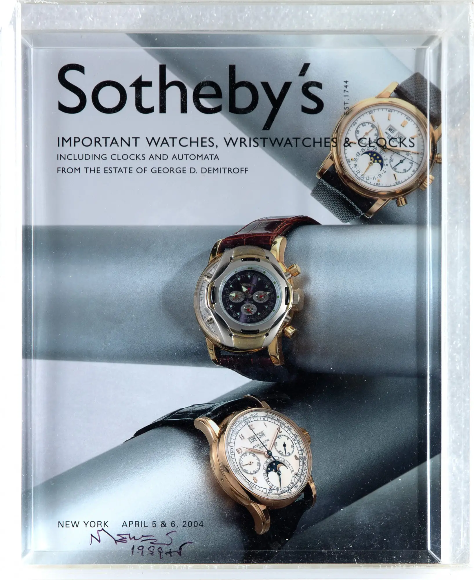 Nelson Leirner - Sotheby's Important Watches