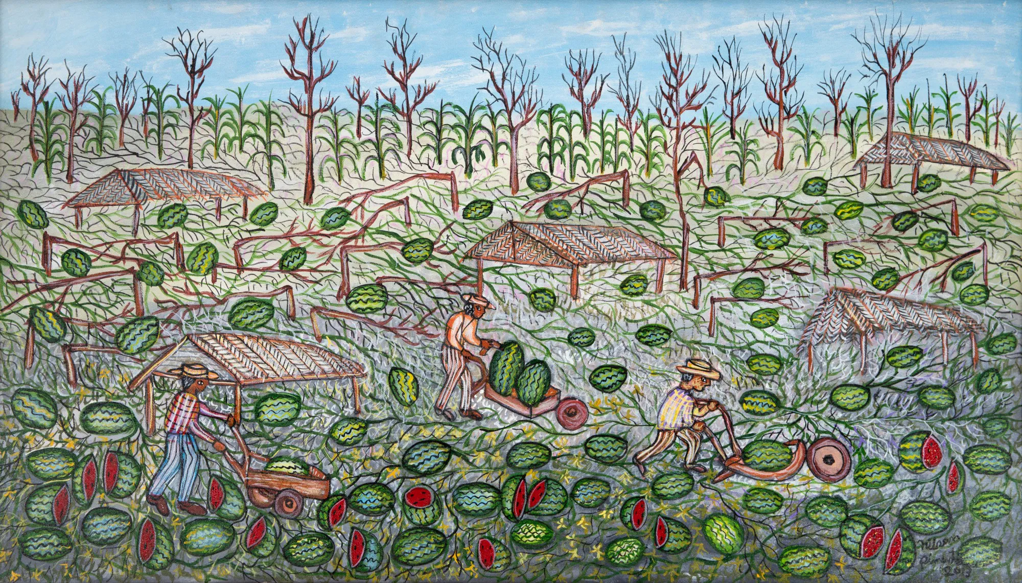 Nilson Pimenta - Colheita de Melancia