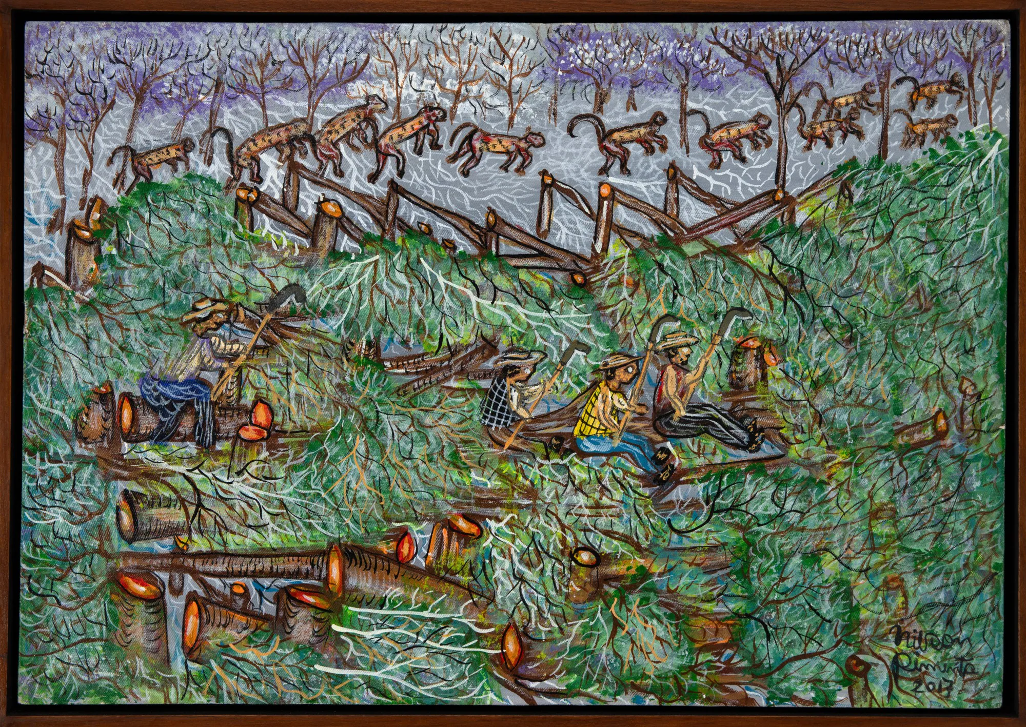 Nilson Pimenta - Derrubada