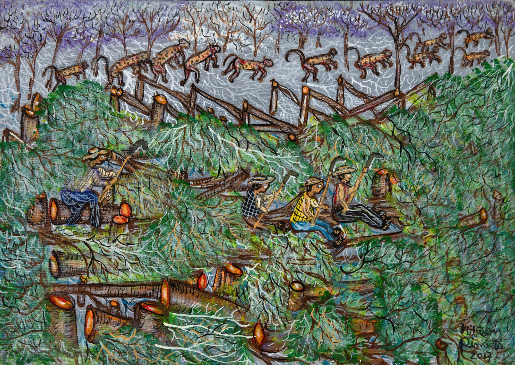 Nilson Pimenta - Derrubada