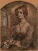 Octávio Araújo - Figura Renacentista Feminina