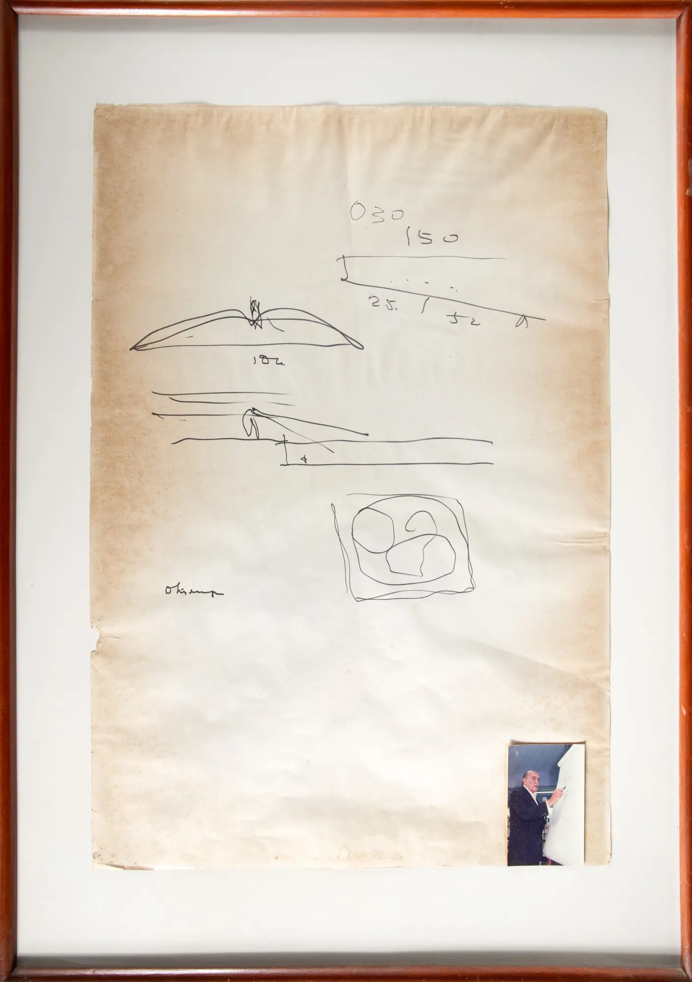 Oscar Niemeyer - Desenho para Projeto