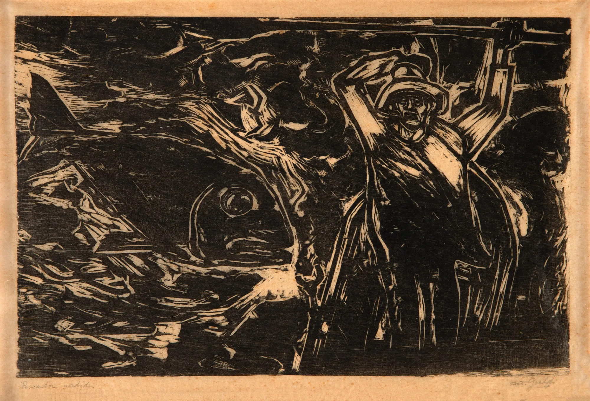 Oswaldo Goeldi - O Pescador