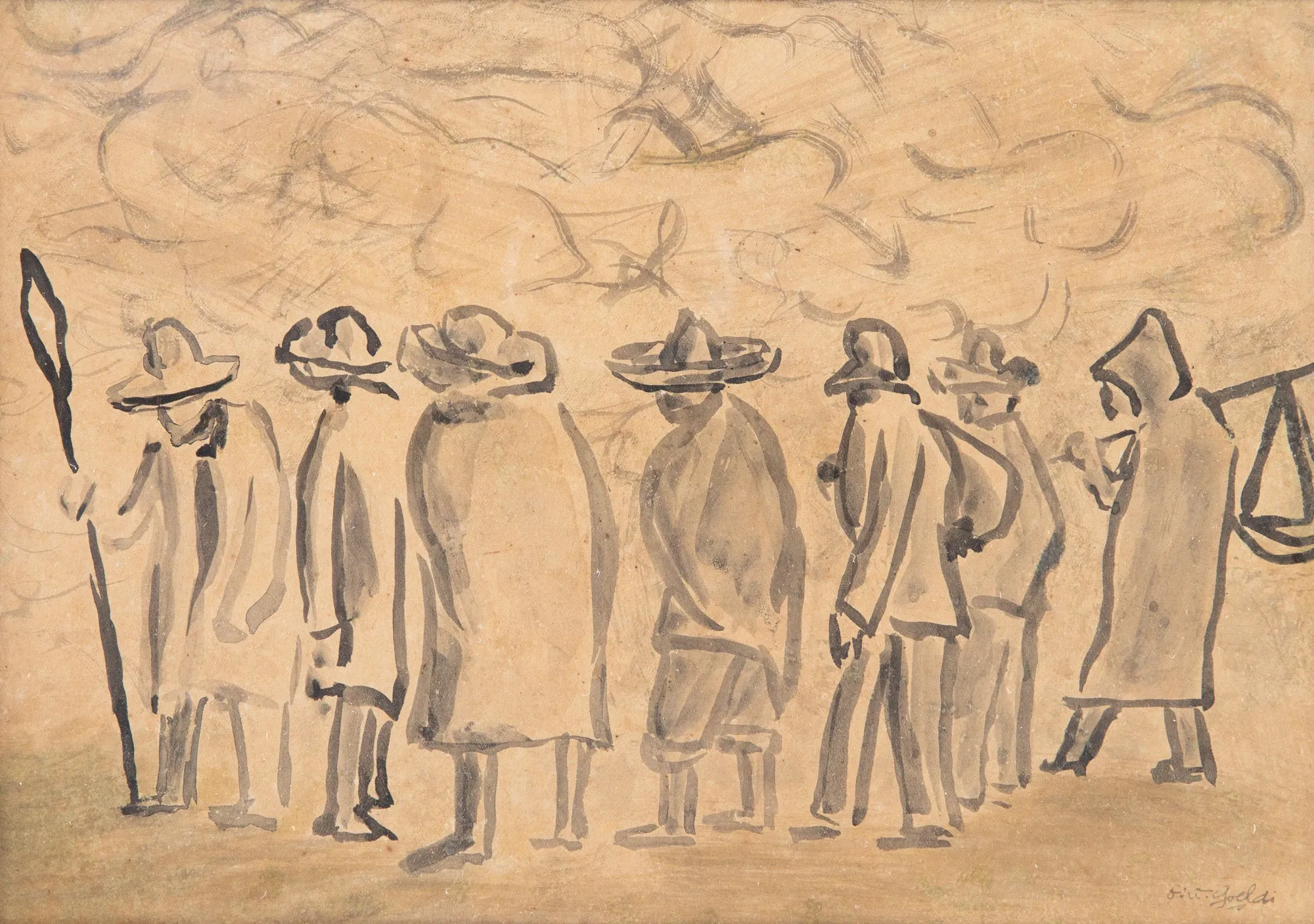 Oswaldo Goeldi - Pescadores