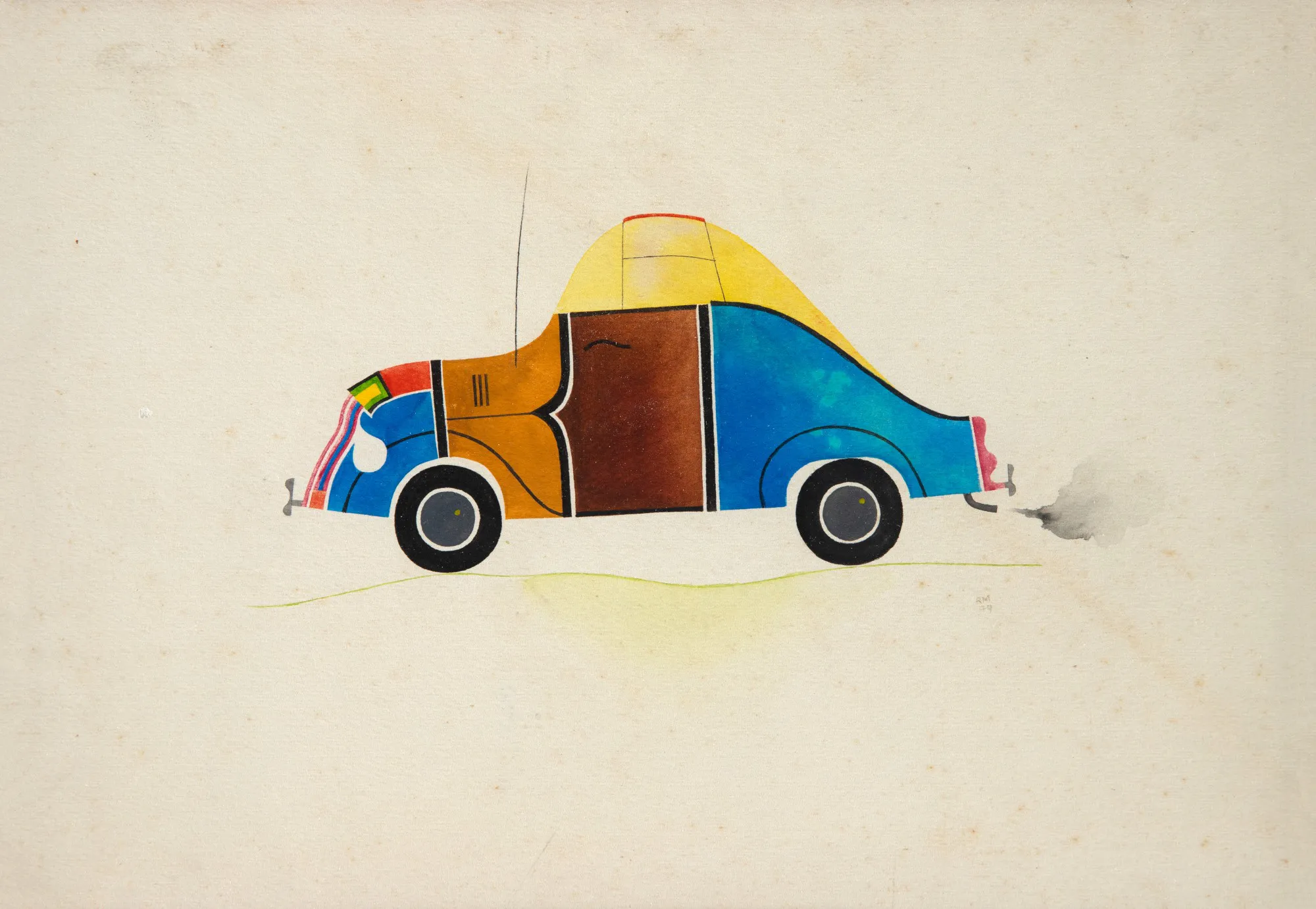 Roberto Magalhães - Carro