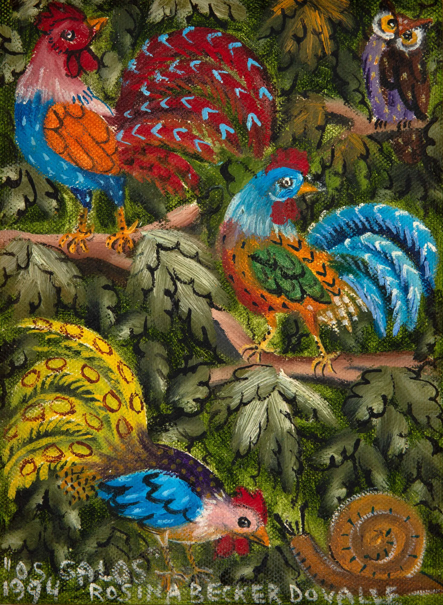 Rosina Becker do Valle - Os Galos