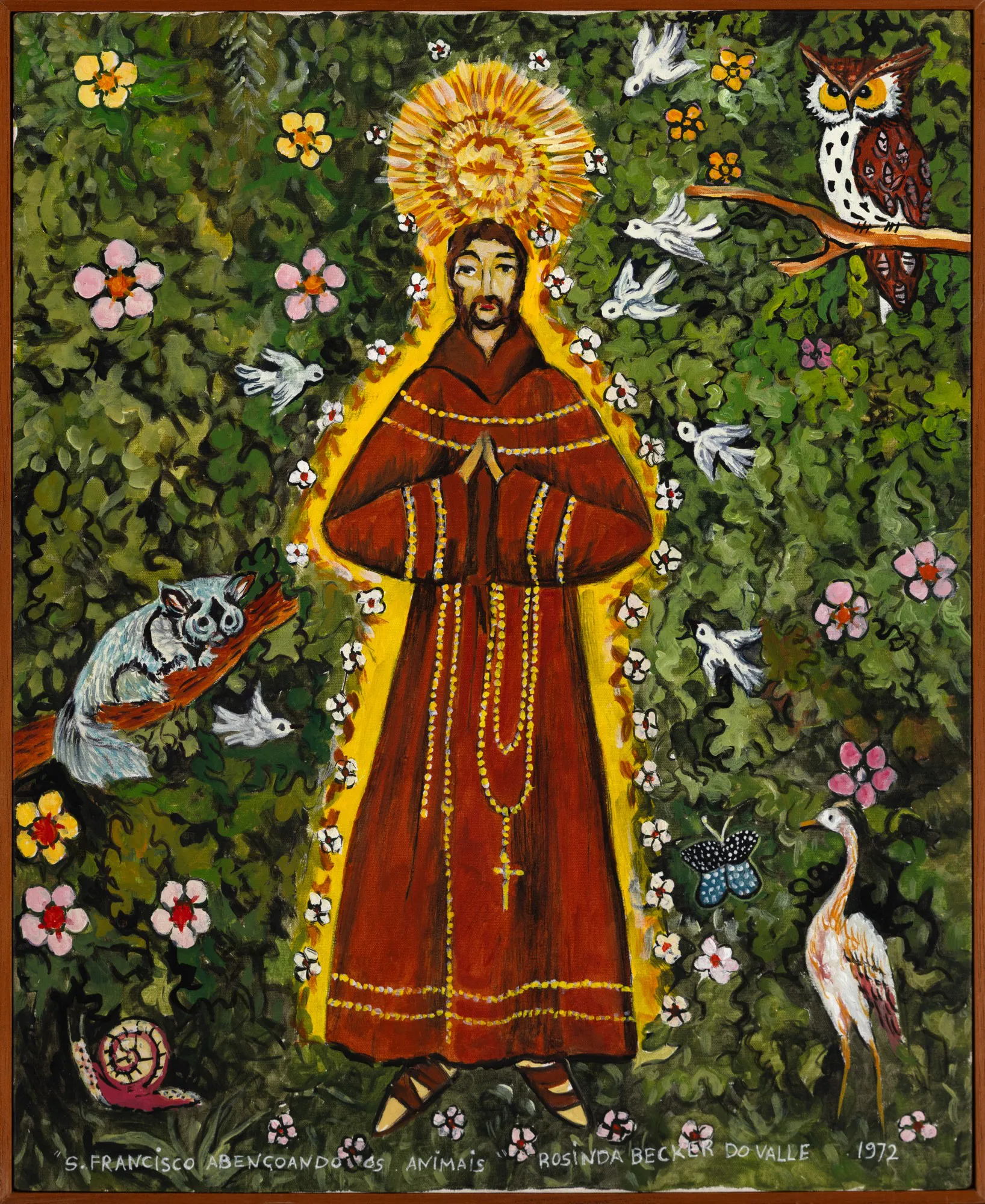 Rosina Becker do Valle - São Francisco Abençoando os Animais