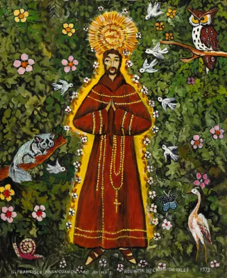 Rosina Becker do Valle - São Francisco Abençoando os Animais